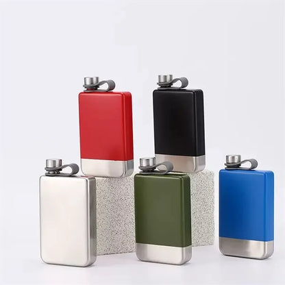 Stainless Steel Pocket 8oz. Portable Hip Flask