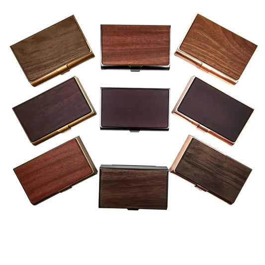 Business Card Case Wood