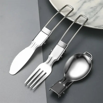 304 Stainless Steel Folding Tableware Knife