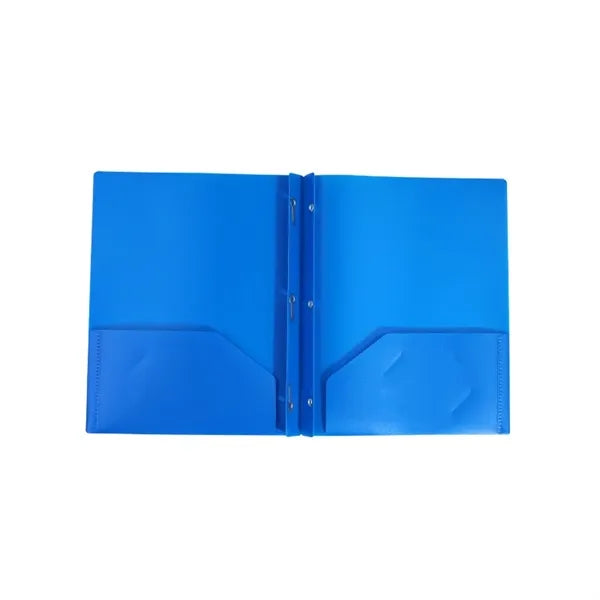 Plastic Two Pocket Folders
