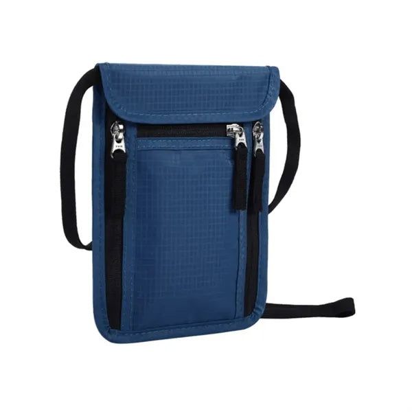 Travel Neck Wallet With Rfid Blocking