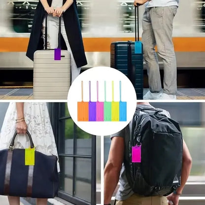 Stylish Clear Pvc Luggage Tag
