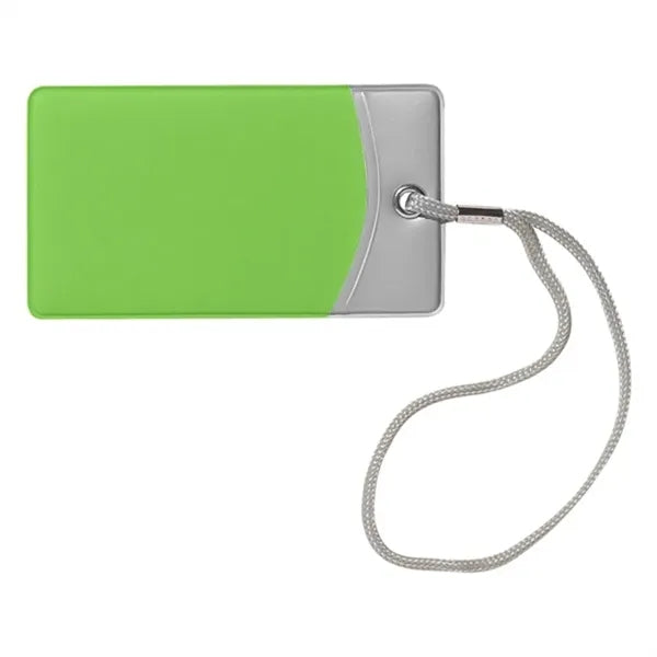Two Tone Luggage Tag