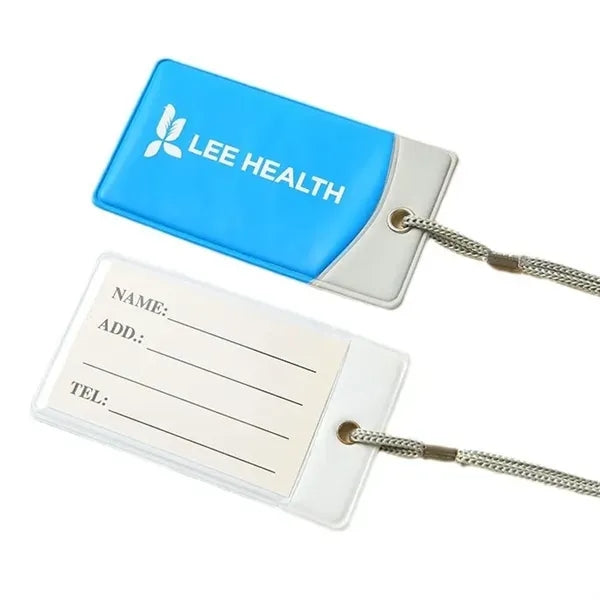 Two Tone Luggage Tag