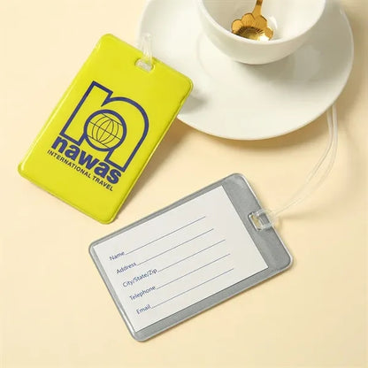 Two Tone Luggage Tag