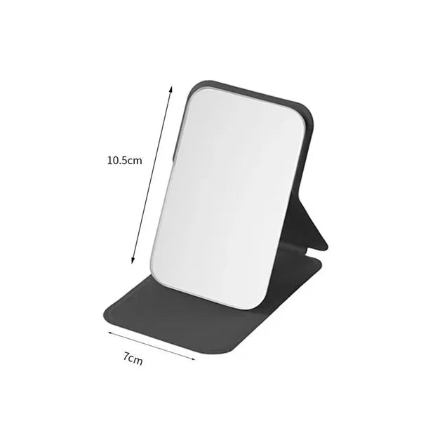 PU Leather Folding Makeup Mirror