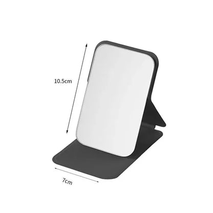 PU Leather Folding Makeup Mirror