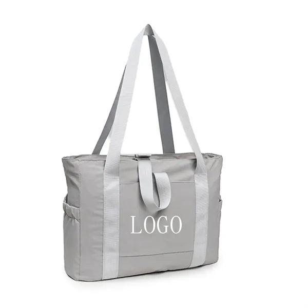 Nylon Shoulder Bag with Zipper Yoga Handbags