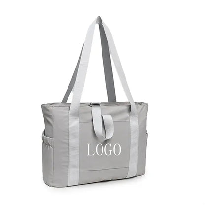 Nylon Shoulder Bag with Zipper Yoga Handbags