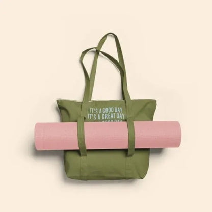 TWINKLES YOGA TOTE - COLORED CANVAS