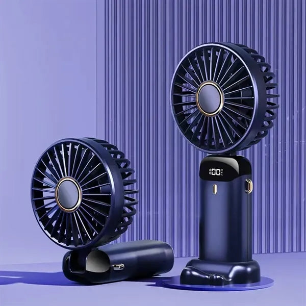 5 in 1 Rechargeable Portable Handheld Fan