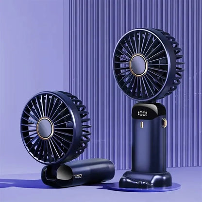 5 in 1 Rechargeable Portable Handheld Fan