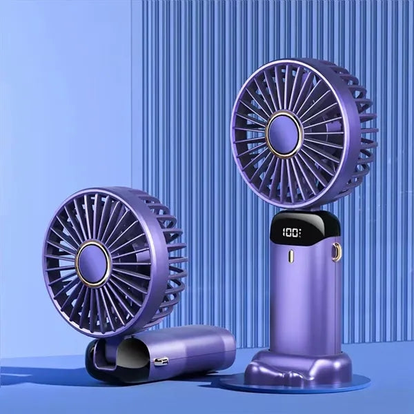 5 in 1 Rechargeable Portable Handheld Fan