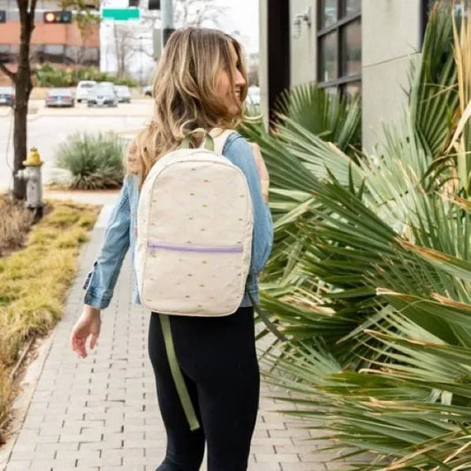 SIMPLE BACKPACK - NATURAL CANVAS
