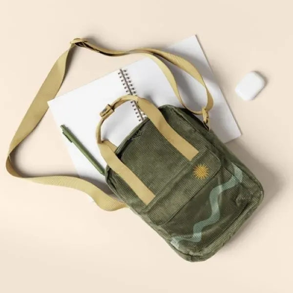 MINI BACKPACK CROSSBODY - CORDUROY