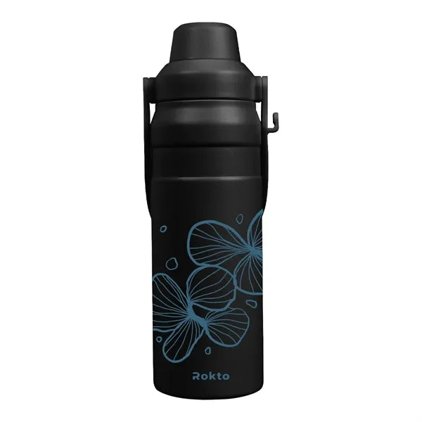 24 Oz. Summit Sip Recycled Stainless Steel Bottle With Ea...