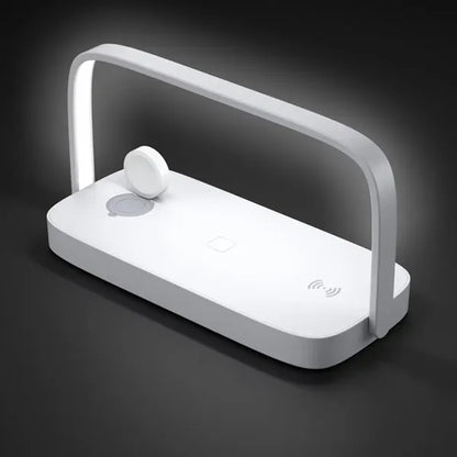 15W 4 In 1 Led Desk Lamp Wireless Charging