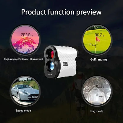 Golf Laser Rangefinder 550 Yards Telescope 6X Magnification
