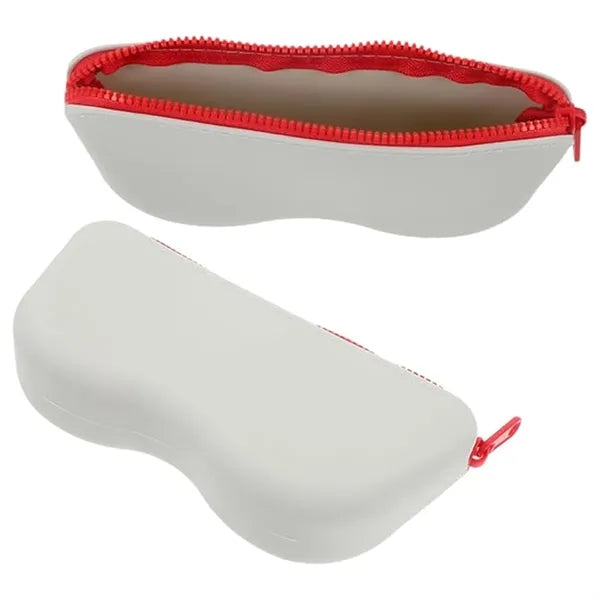 Silicone Zipper Eyeglasses Bag