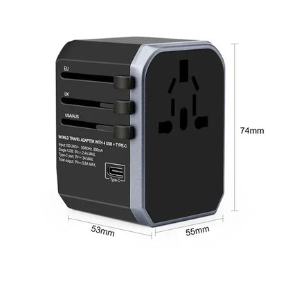 Universal International 2000w Travel Converter Power Adapter