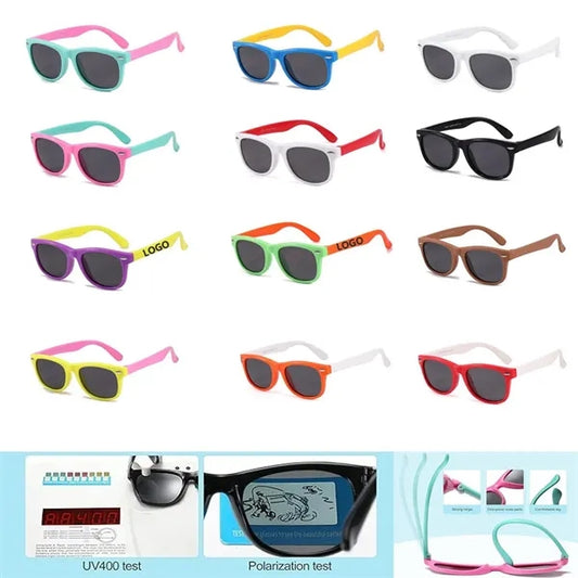 Unbreakable Kids Polarized Sunglasses for Girls Boys