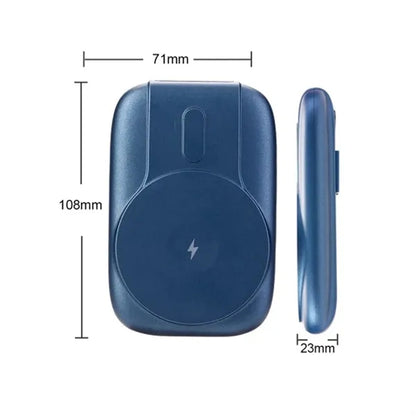 15w Magnetic Charging Wireless Power Bank with Stand