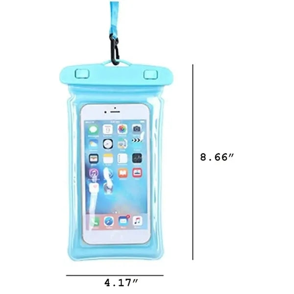 Waterproof Phone Floating Bag for Touch Screen With Lanyard