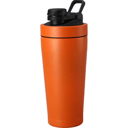 24oz. Stainless Steel Shaker Bottle Insulated Gym Cup