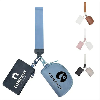 Multi-Functional Women Wristlet PU Mini Wallet