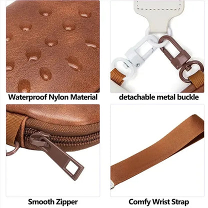 Multi-Functional Women Wristlet PU Mini Wallet