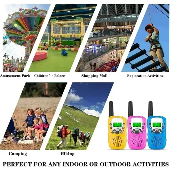 Rechargeable Walkie Talkies for Kids