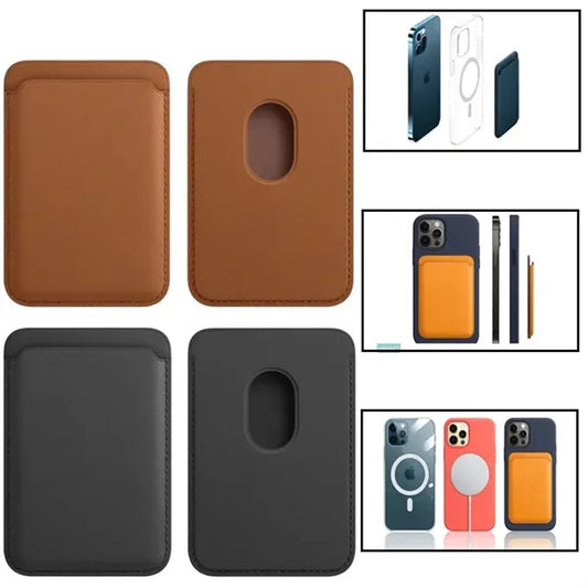 Magnetic PU Card Holder Wallet for lPhone