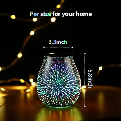 Creative Glass Electric Heating Aromatherapy Night Light