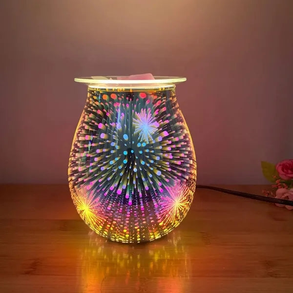 Creative Glass Electric Heating Aromatherapy Night Light