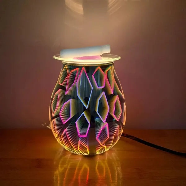 Creative Glass Electric Heating Aromatherapy Night Light