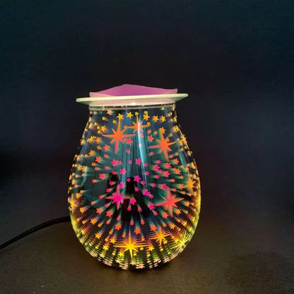 Creative Glass Electric Heating Aromatherapy Night Light