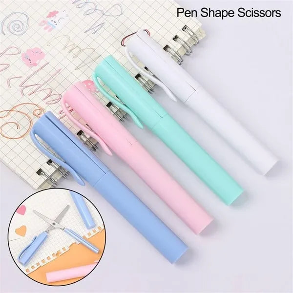 Creative Portable Pen Shape Scissors
