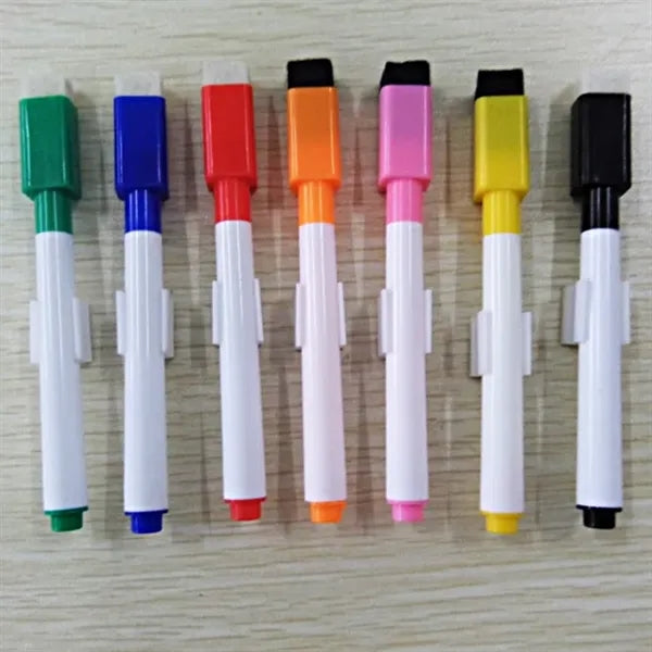 Magnetic Dry Erase Markers with Erasers Cap