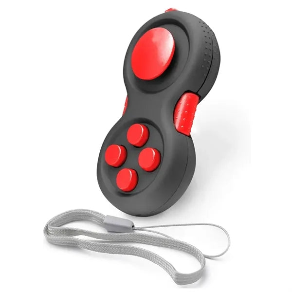 Fidget Toys Controller Pad Stress Cube with Strap