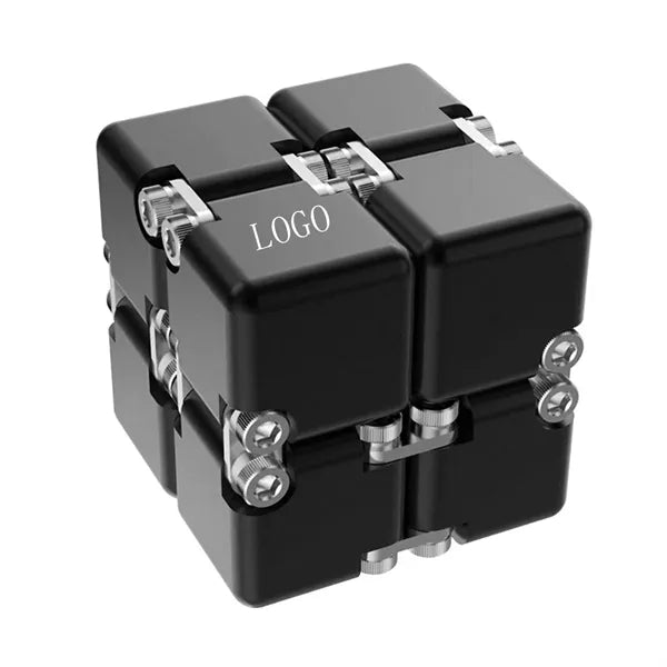 Aluminum Alloy Metal Infinity Cube Sensory Fidget Toy