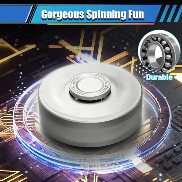 Alloy Metal Fidget Spinner Cool Handheld Gadgets Cube