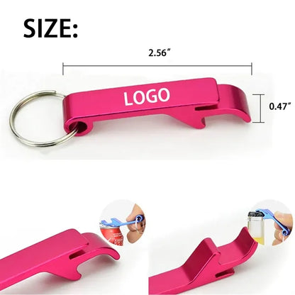 Beer Bottle Opener Keychain