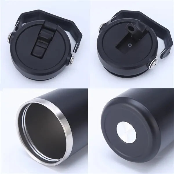 30oz Stainless Steel Tumbler with Top Handle