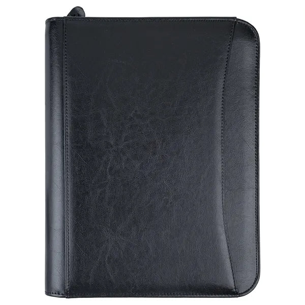 Office Binder 3-Ring Zip Portfolio