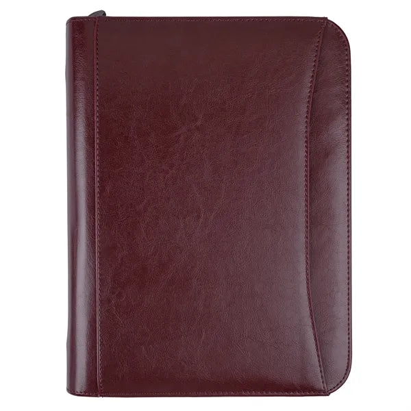 Office Binder 3-Ring Zip Portfolio
