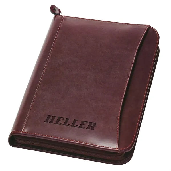 Office Binder 3-Ring Zip Portfolio