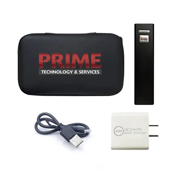 2200mAh Power Bank and 20w Wall Charger Set