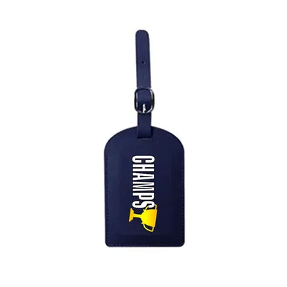 Faux Leather Luggage Tag for Suitcase