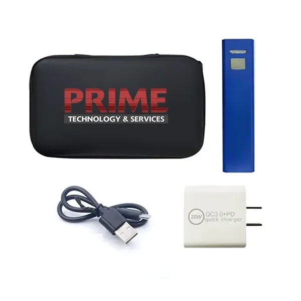 2200mAh Power Bank and 20w Wall Charger Set