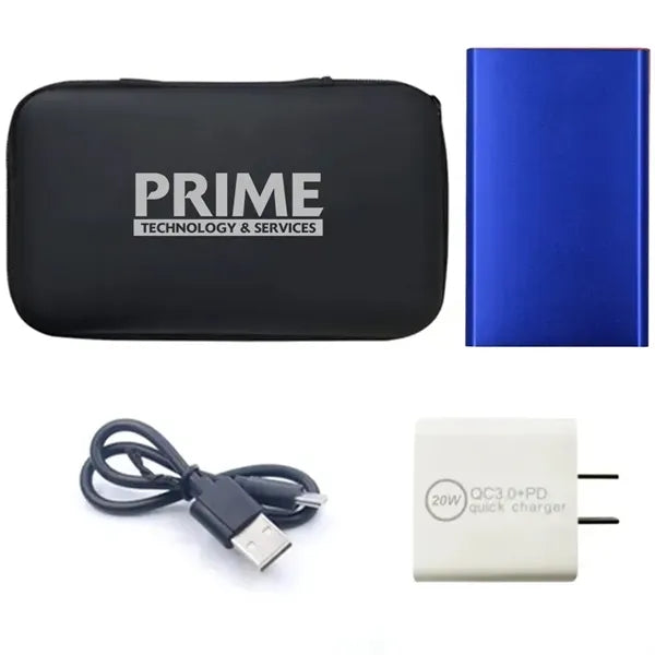 4000mAh Power Bank and 20w Wall Charger Set